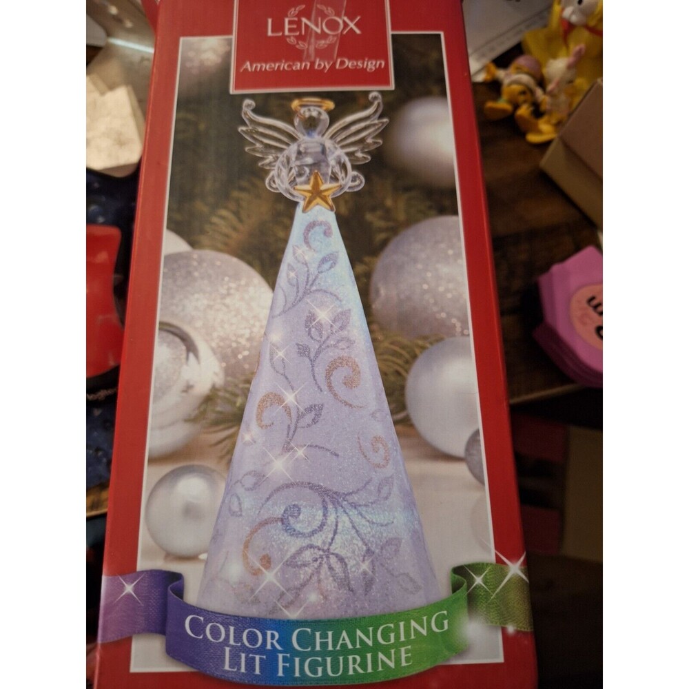 Lenox Joyous Tidings Noel Angel Ornament Decorative Figurine 8 Inch New in Box l